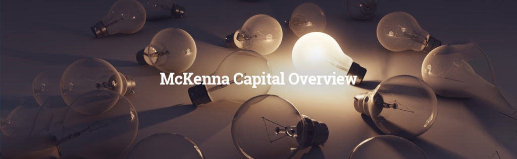 Lights bulbs -McKenna Capital Overview
